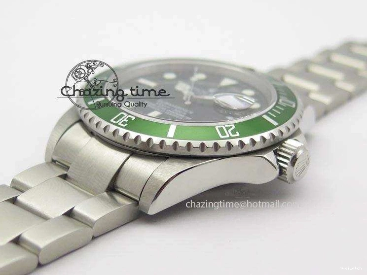 Bracelet Green Maker 16610 A3135 Dial SS Submariner BP On 0319